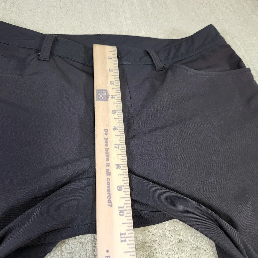 Lululemon Pants Men 31x34 ABC Slim Fit Performance Chino Black Golf Athleisure